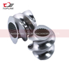 Pieza de extrusora para elemento de tornillo de extrusora de doble tornillo en barril de tornillo