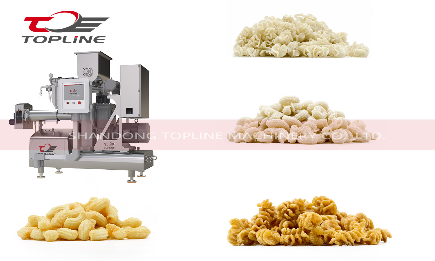 Topline presenta la máquina extrusora de pasta de la serie TLSE de grado industrial para la producción de pasta de alta eficiencia