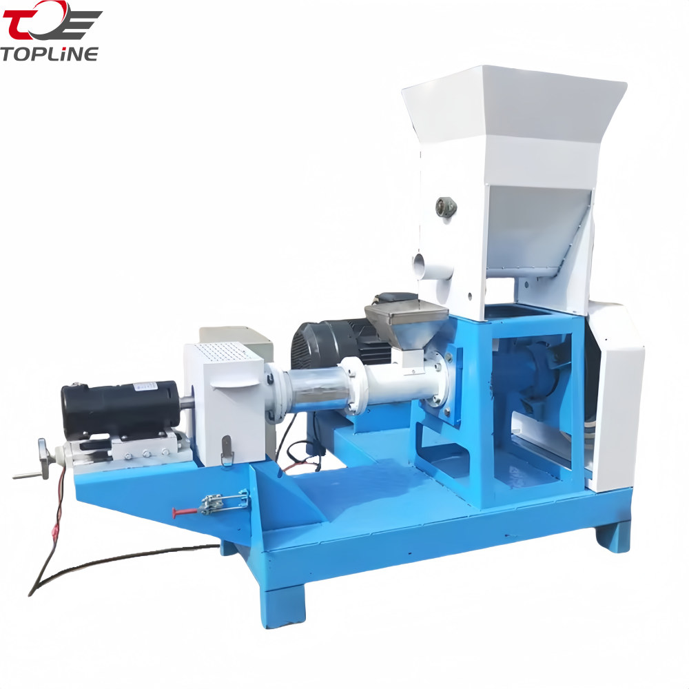 Extrusora de alimentos de hojaldre de maíz de un solo tornillo 