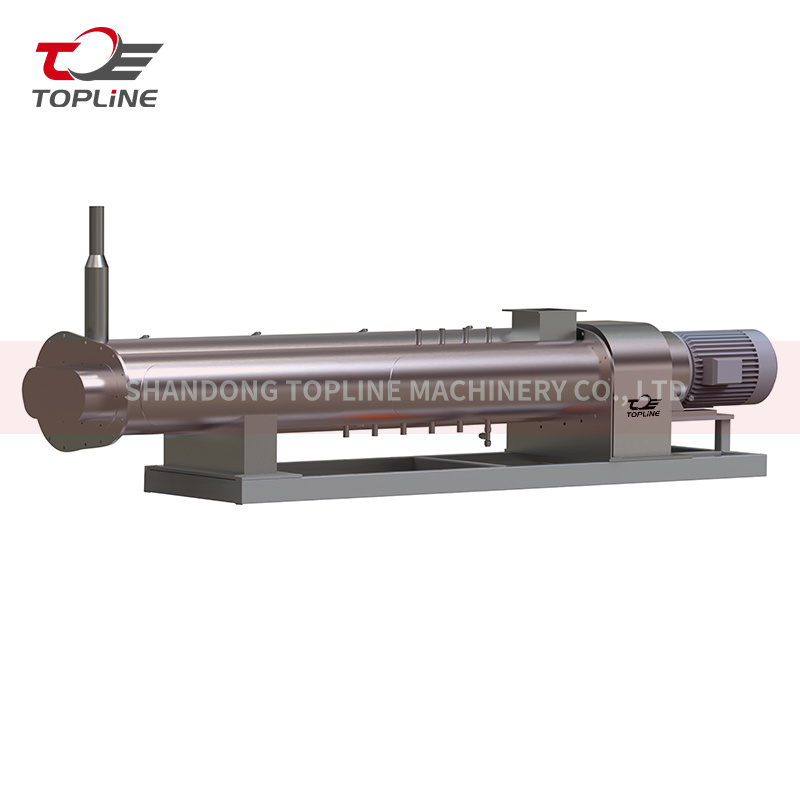 Acondicionador con extrusora de doble tornillo para línea de producción de alimentos acuáticos