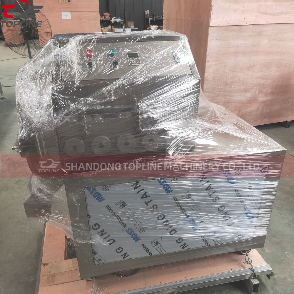 Chips automáticos de camarones fritos que hacen la línea de producción del extrusor de galletas de hojaldre de la máquina