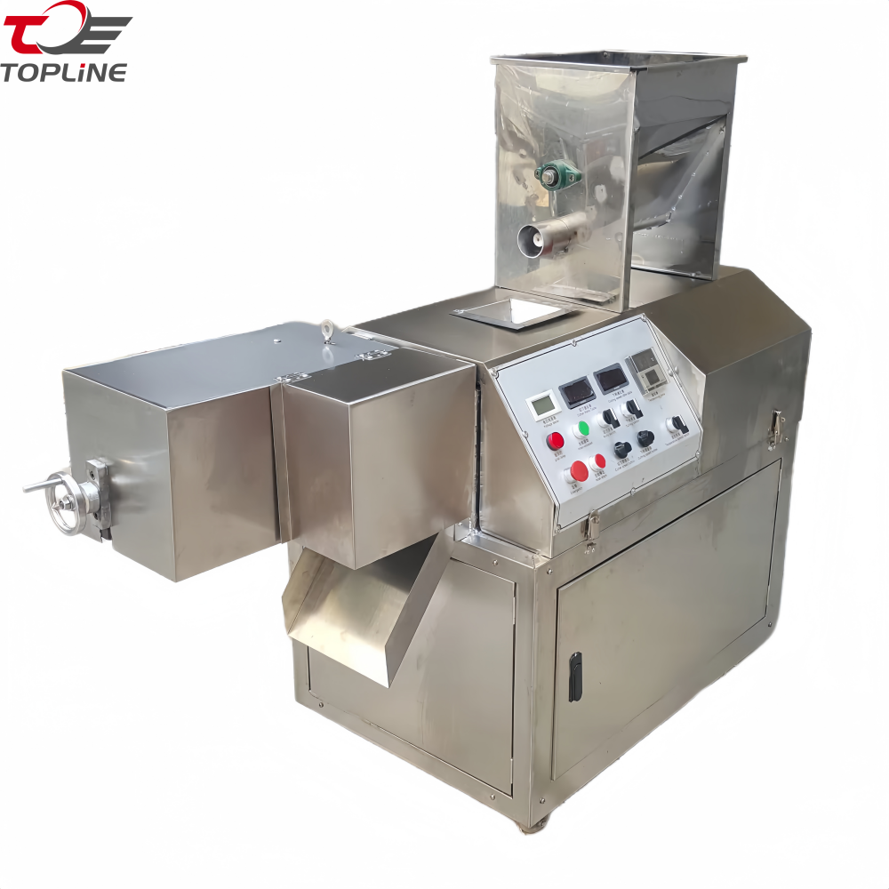 Máquina de inflado Sanck extrusora de alimentos de hojaldre de maíz